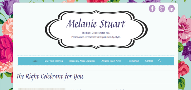 Mel Stuart Celebrant website