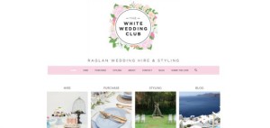 The White Wedding Club website